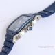 GF Factory Blue PVD Santos de Cartier Large Model Replica Watch Blue Rubber Strap (5)_th.jpg